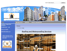Tablet Screenshot of huffmaninspectionservices.com